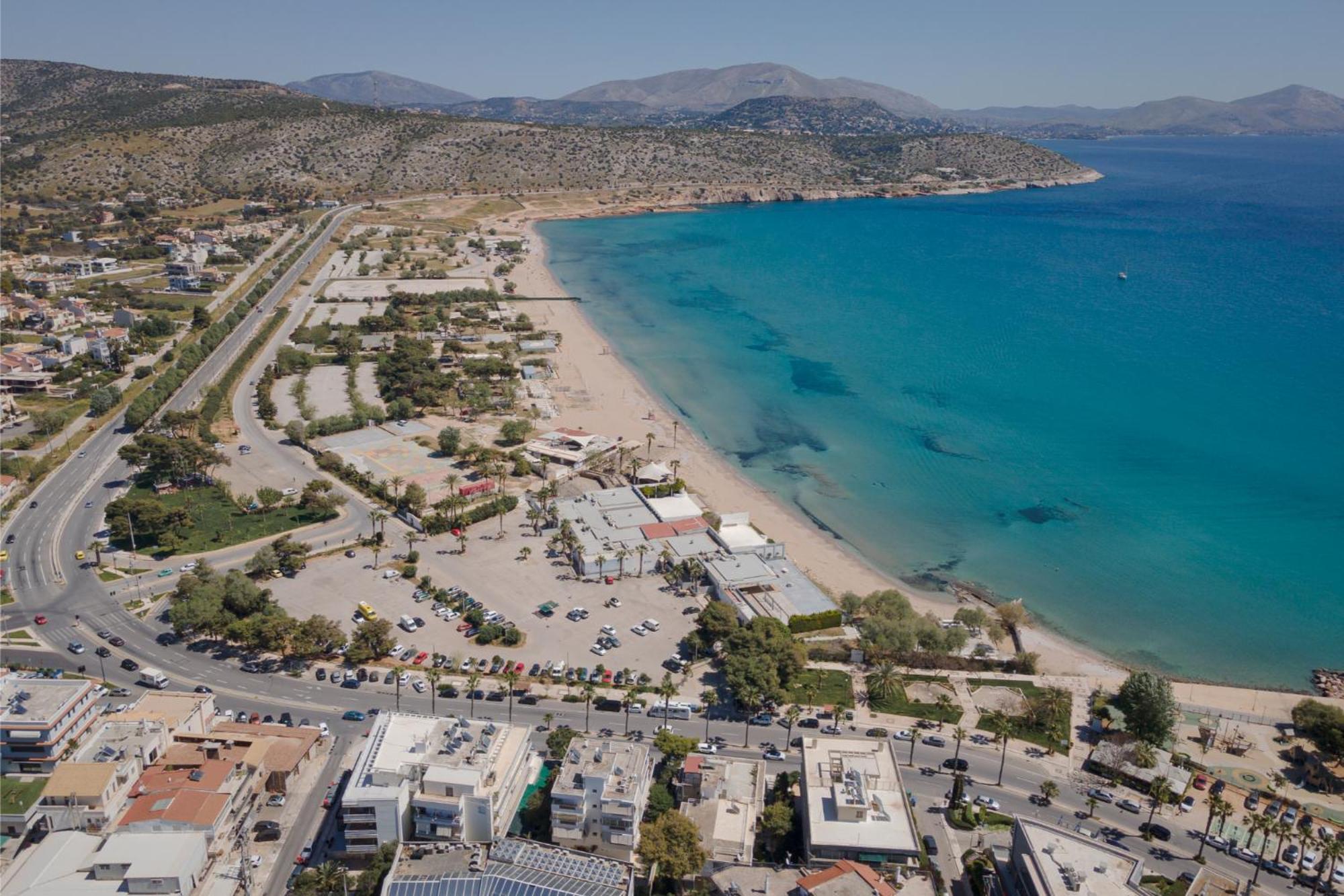Athenian Riviera Penthouse Apartment Varkiza Bagian luar foto