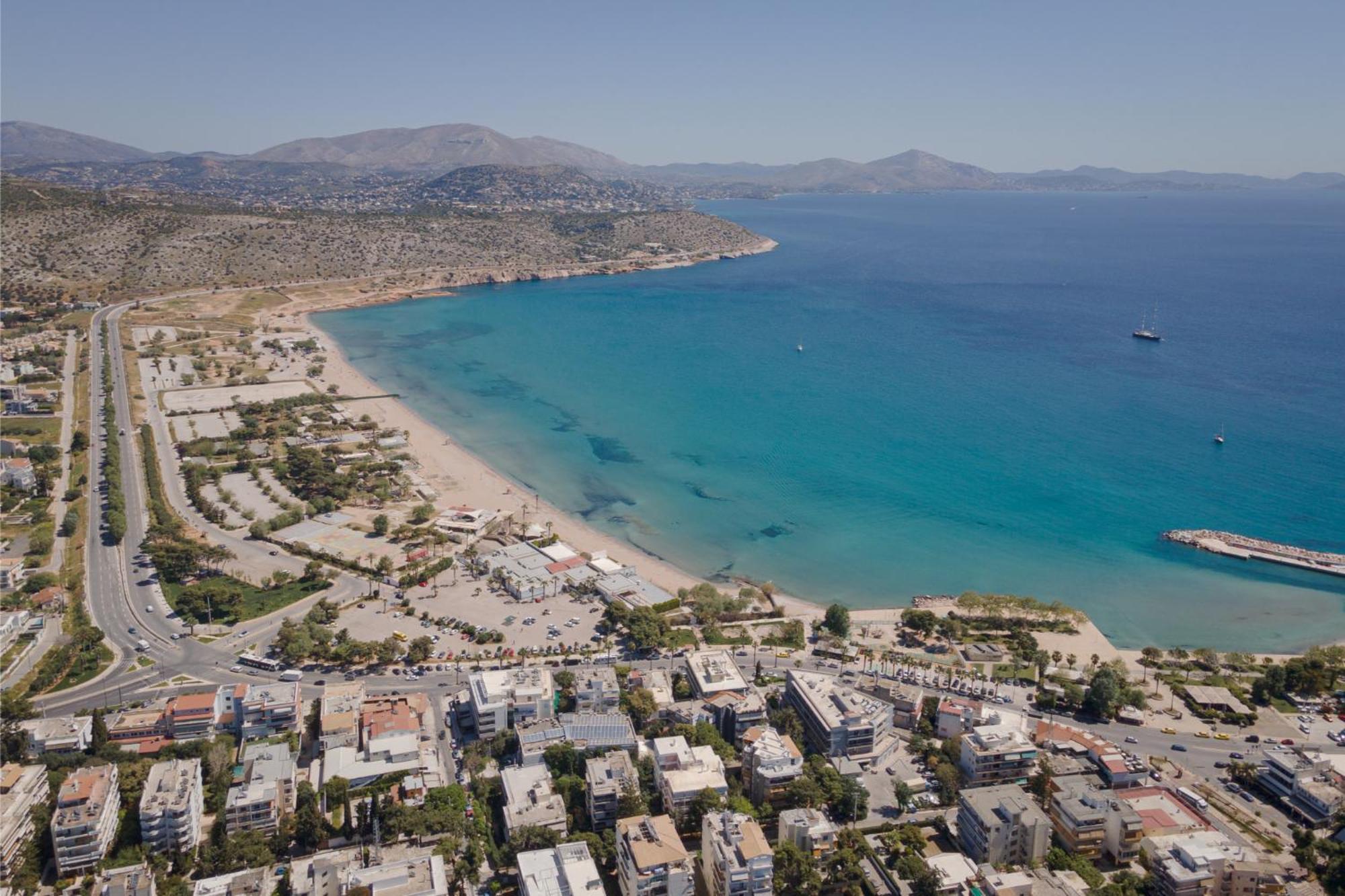 Athenian Riviera Penthouse Apartment Varkiza Bagian luar foto