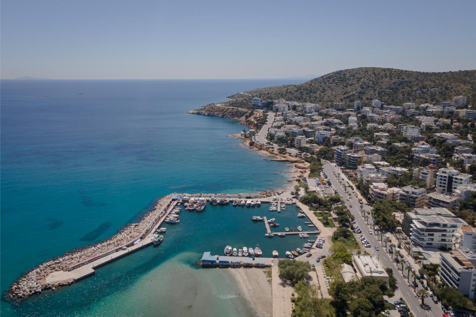 Athenian Riviera Penthouse Apartment Varkiza Bagian luar foto